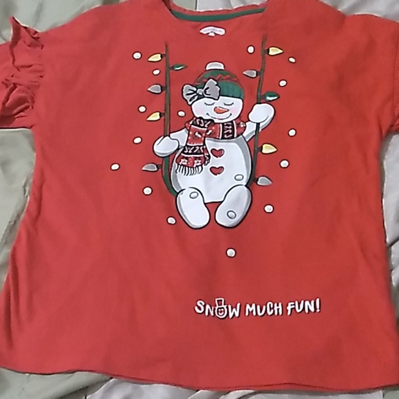 Holiday Time Other - Girls Holiday Time Christmas Shirt